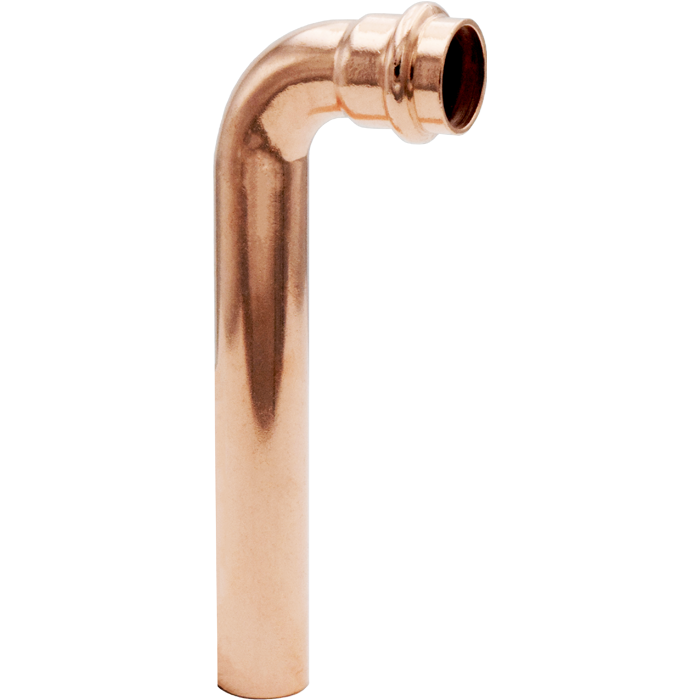 Legend Valves 450-034P 3/4" LegendPress Copper 90° Extended Street Elbow