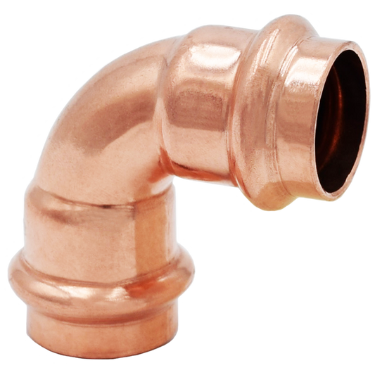 Legend Valves 450-085P 1" LegendPress Copper 90° Short Radius Street Elbow