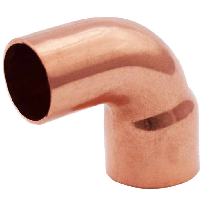 Legend Valves 450-041 1/4" x 3/8" Wrot Copper 90° Street Elbow