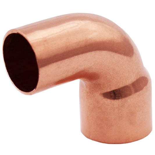 Legend Valves 450-045 1" x 1-1/8" Wrot Copper 90° Street Elbow