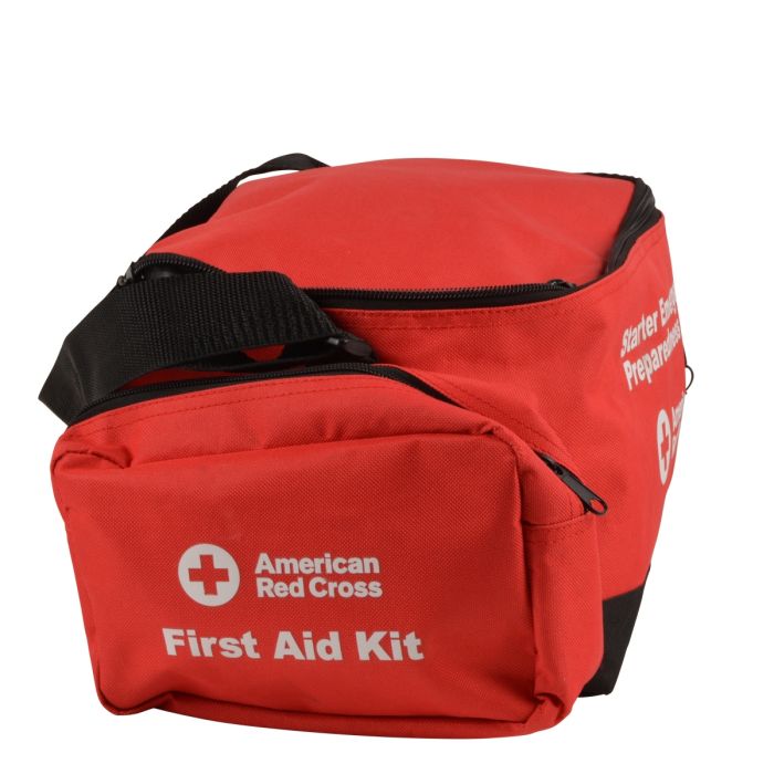 First Aid Only 91050 Emergency Preparedness Backpack Red Cross Starter