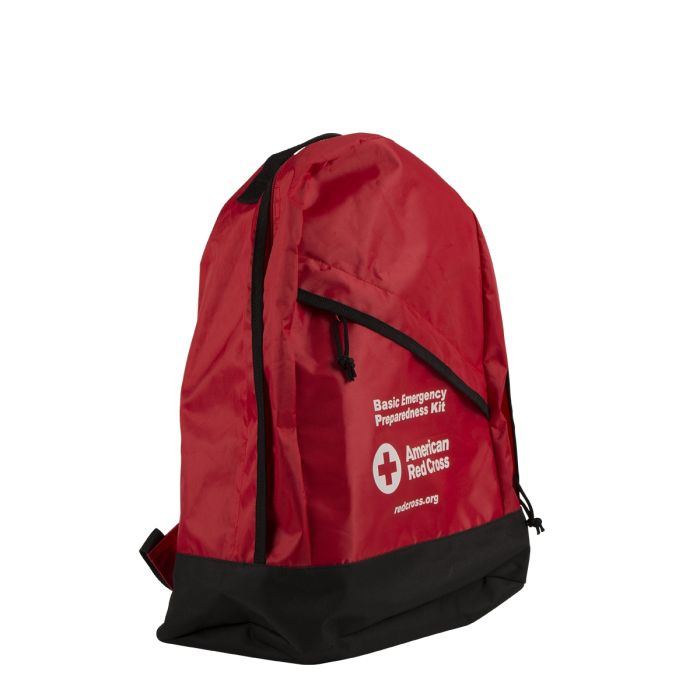 First Aid Only 91051 Emergency Preparedness Backpack Red Cross Basic