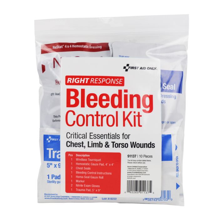 First Aid Only 91137 Bleeding Control Kit, Enhanced Pro