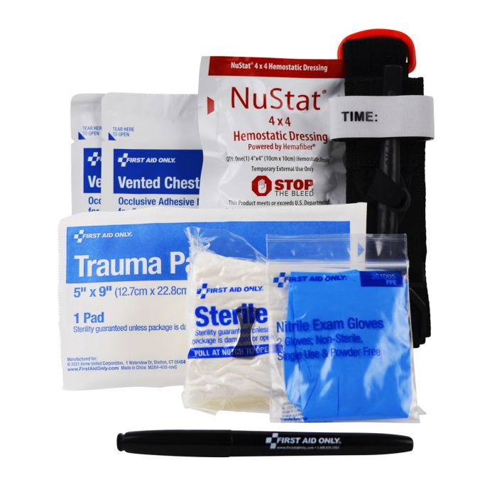 First Aid Only 91137 Bleeding Control Kit, Enhanced Pro