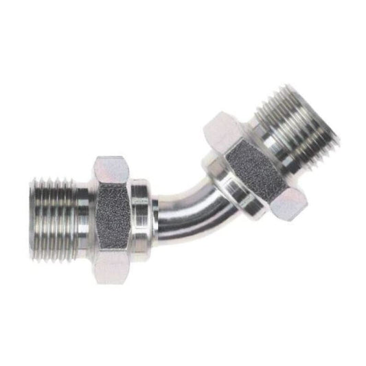 Brennan 9123-16-16 16MBSPP-16MBSPP Swept Bent Tube 45 Elbow