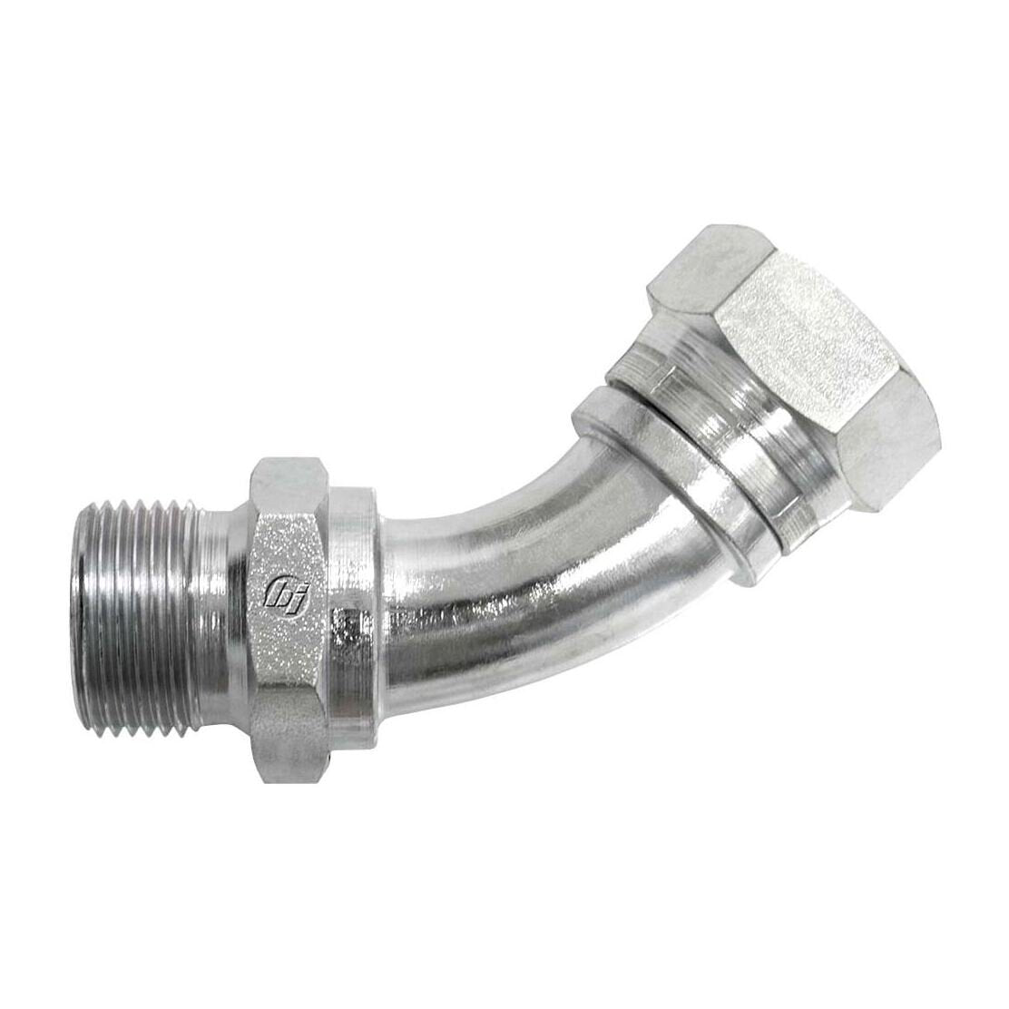 Brennan 9124-20-20 20MBSPP-20FBSPPS Swept Bent Tube 45 Elbow