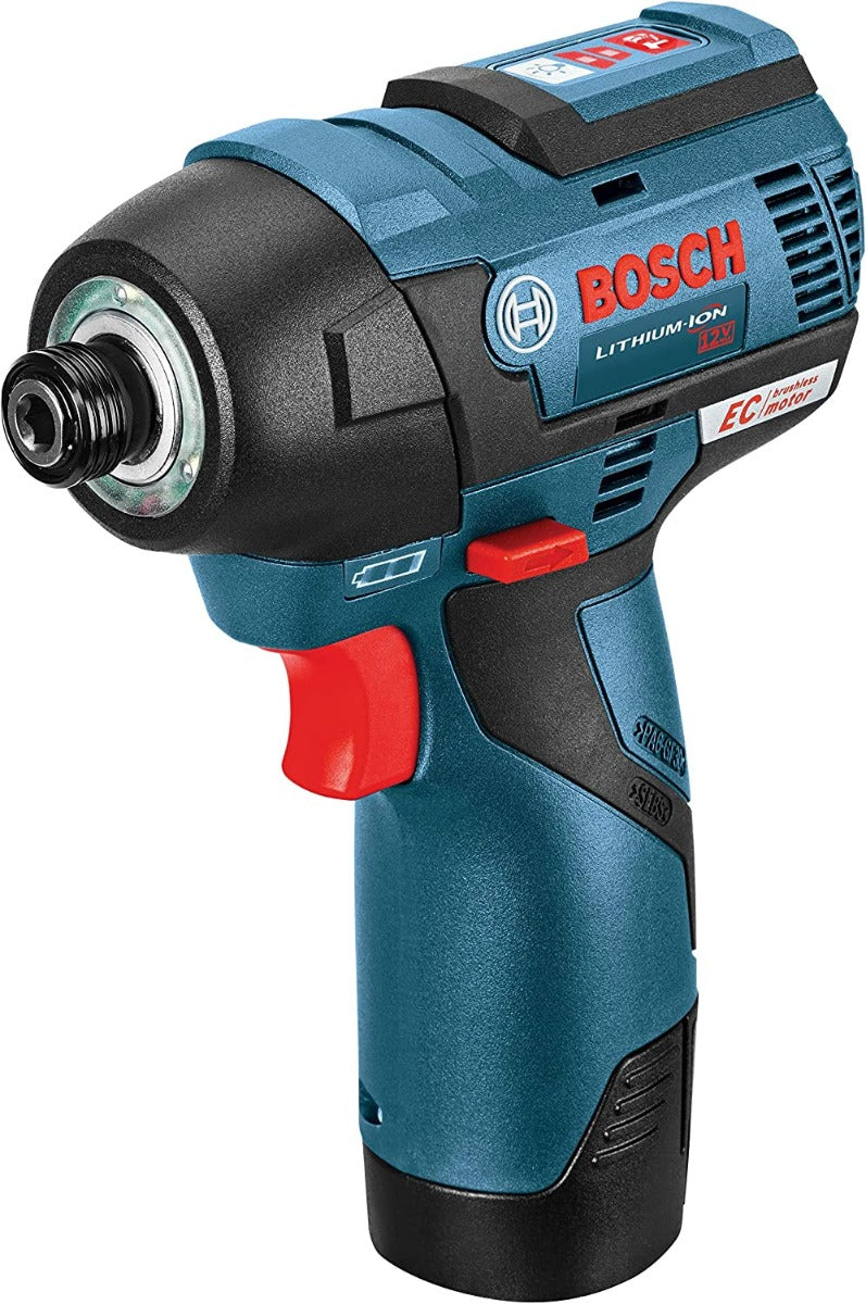 Bosch GXL12V-220B22 12V Max 2-Tool Combo Kit With 3/8 In. Drill/Driver, 1/4 In. Hex Impact Driver And (2) 2.0 Ah Batteries