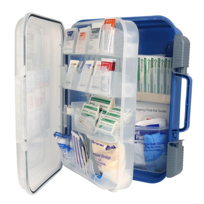 First Aid Only 91300 50 Person Bulk Clear Front, 272 Pieces, Large Plastic Case