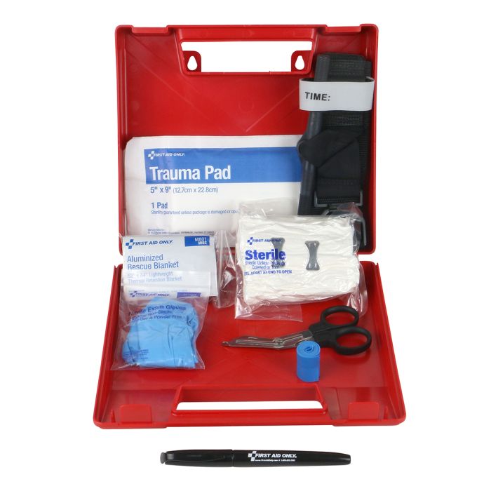 First Aid Only 91311 Bleeding Control Wall Station Single Kit -Basic