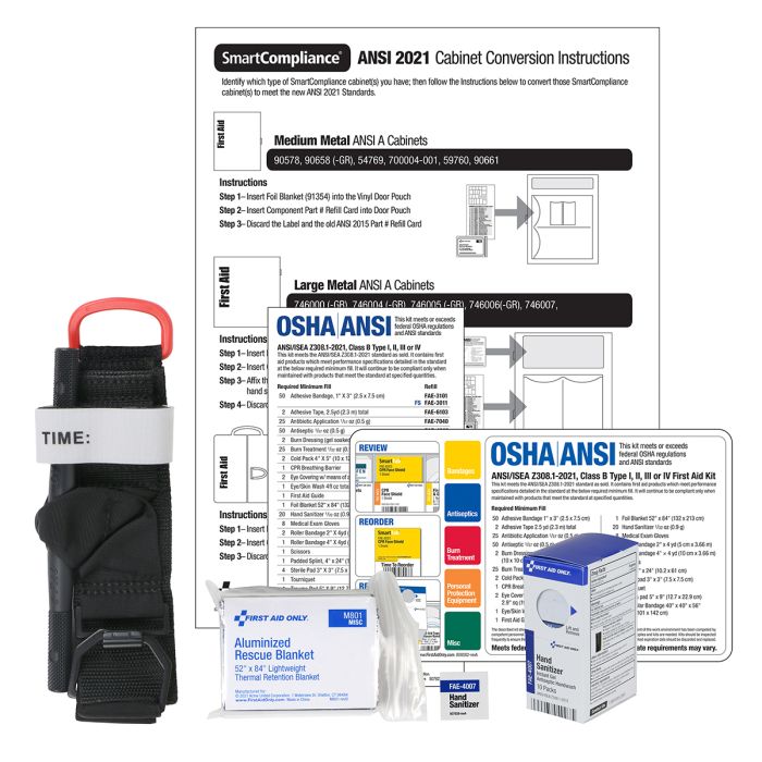 First Aid Only 91366 SC ANSI 2021 Class B Conversion Kit