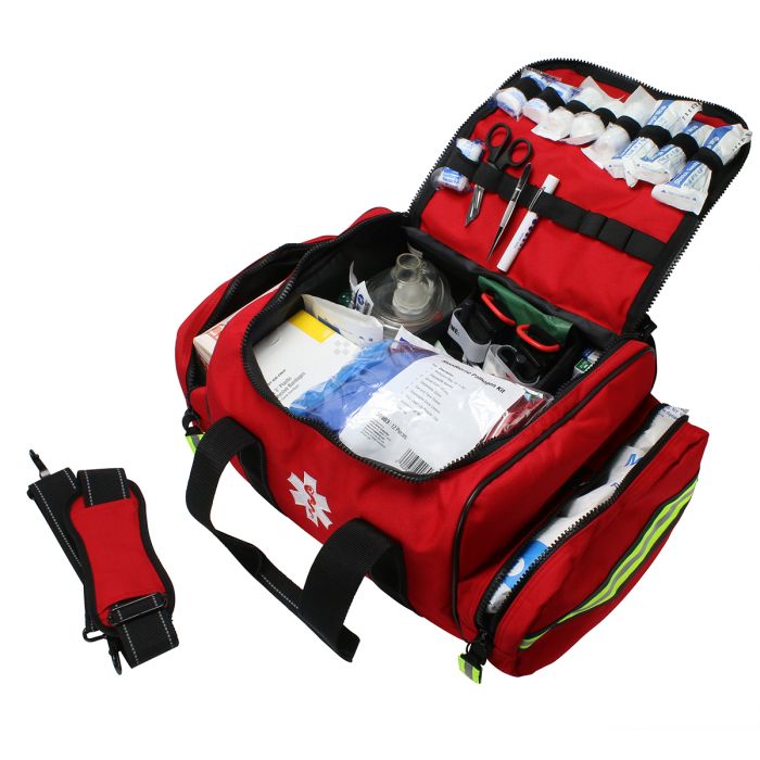 First Aid Only 91393 Responder Bag-Basic First Aid, Bleeding Control, Airway Management & BBP