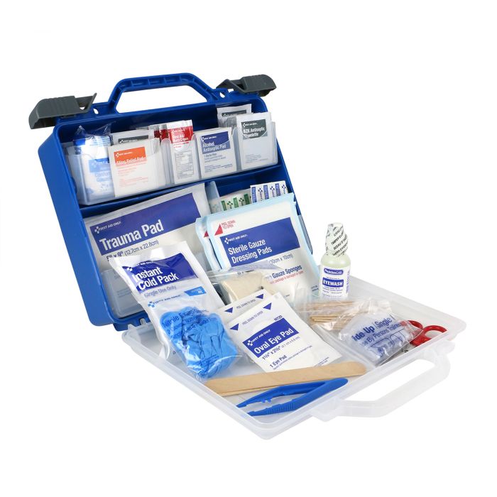 First Aid Only 91413 Clear Cover Intermediate First Aid Kit, 322 pc without Flashlight