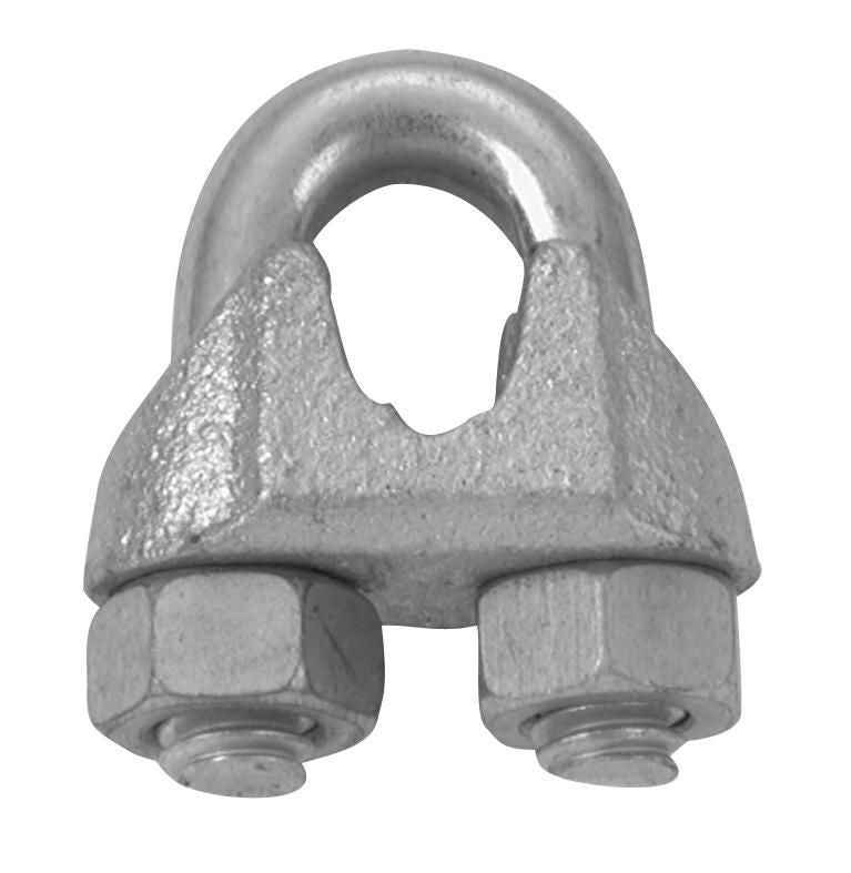 Campbell T7670429 3/16" Wire Rope Clip, Electro-Galvanized