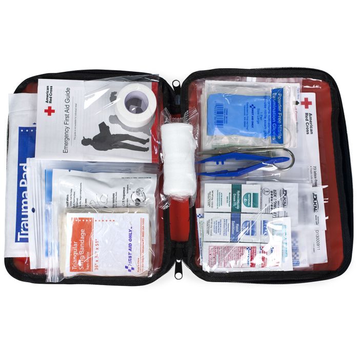 First Aid Only 9165-RC Be Red Cross Ready First Aid Kit