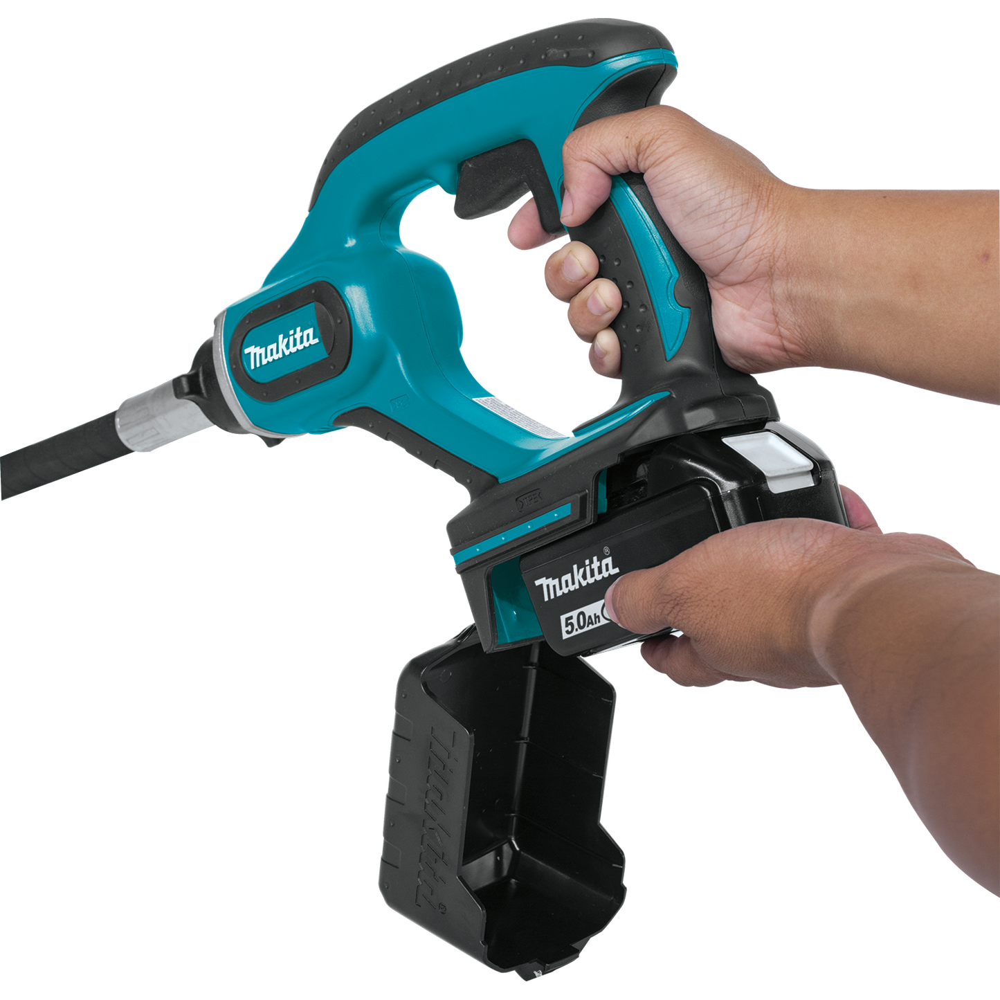 Makita XRV02T 18V LXT® Lithium‘Ion Cordless 8' Concrete Vibrator Kit (5.0Ah)