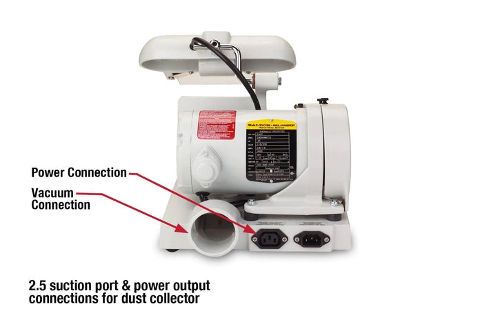 Ray Foster AG05C High-Speed Grinder with Variable Speed Control - Includes Cyclone Dust Collector