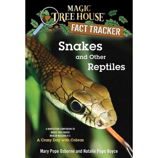 Paradise Clay RAN604 Magic Tree House Fact Tracker: Snakes and Other Reptiles - Book