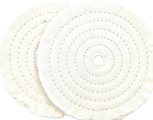 Foredom A-LCB3 White Muslin Buff, 3  X 40 Ply