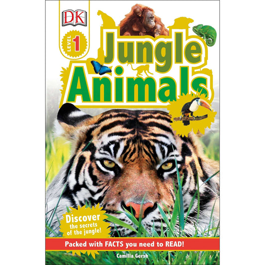 Paradise Clay RAN593 DK Readers L1: Jungle Animals - Book