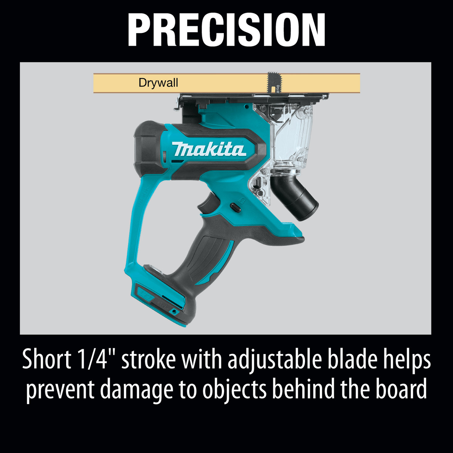 Makita XDS01Z 18V Lxt® Lithiumion Cordless Cutout Saw, Tool Only