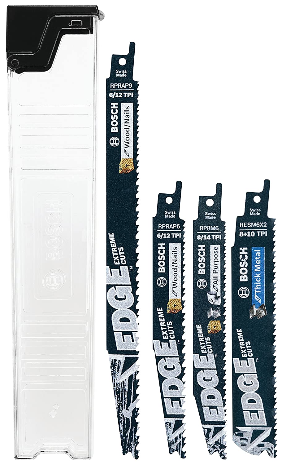 Bosch RSE009 9Pc Edge Recip Blade Set