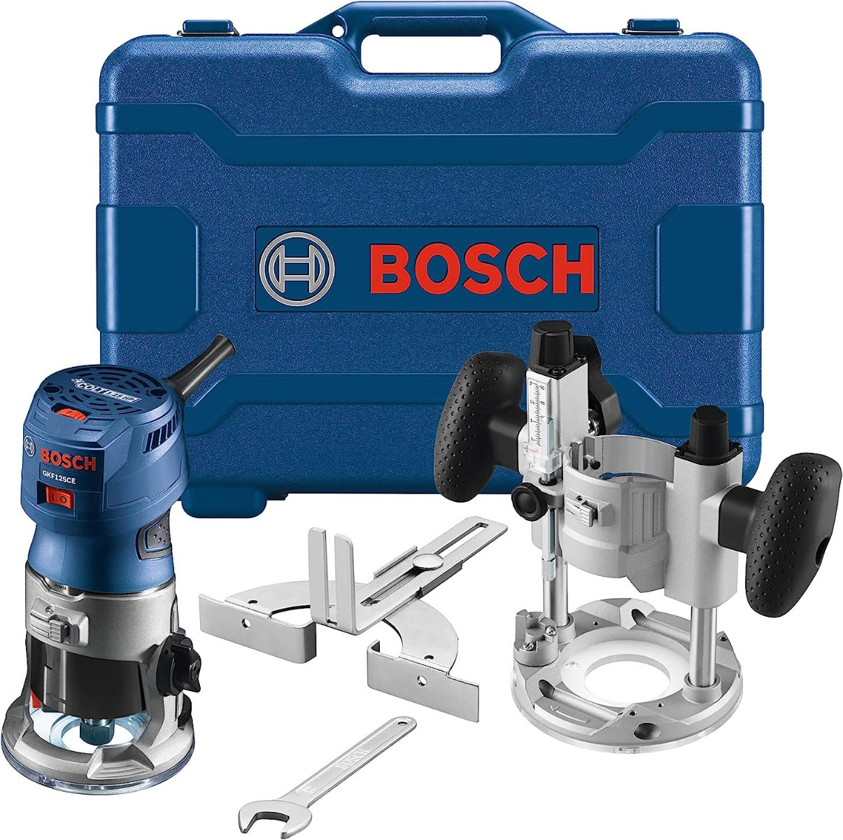 Bosch GKF125CEPK 120V Palm Router Combo Kit