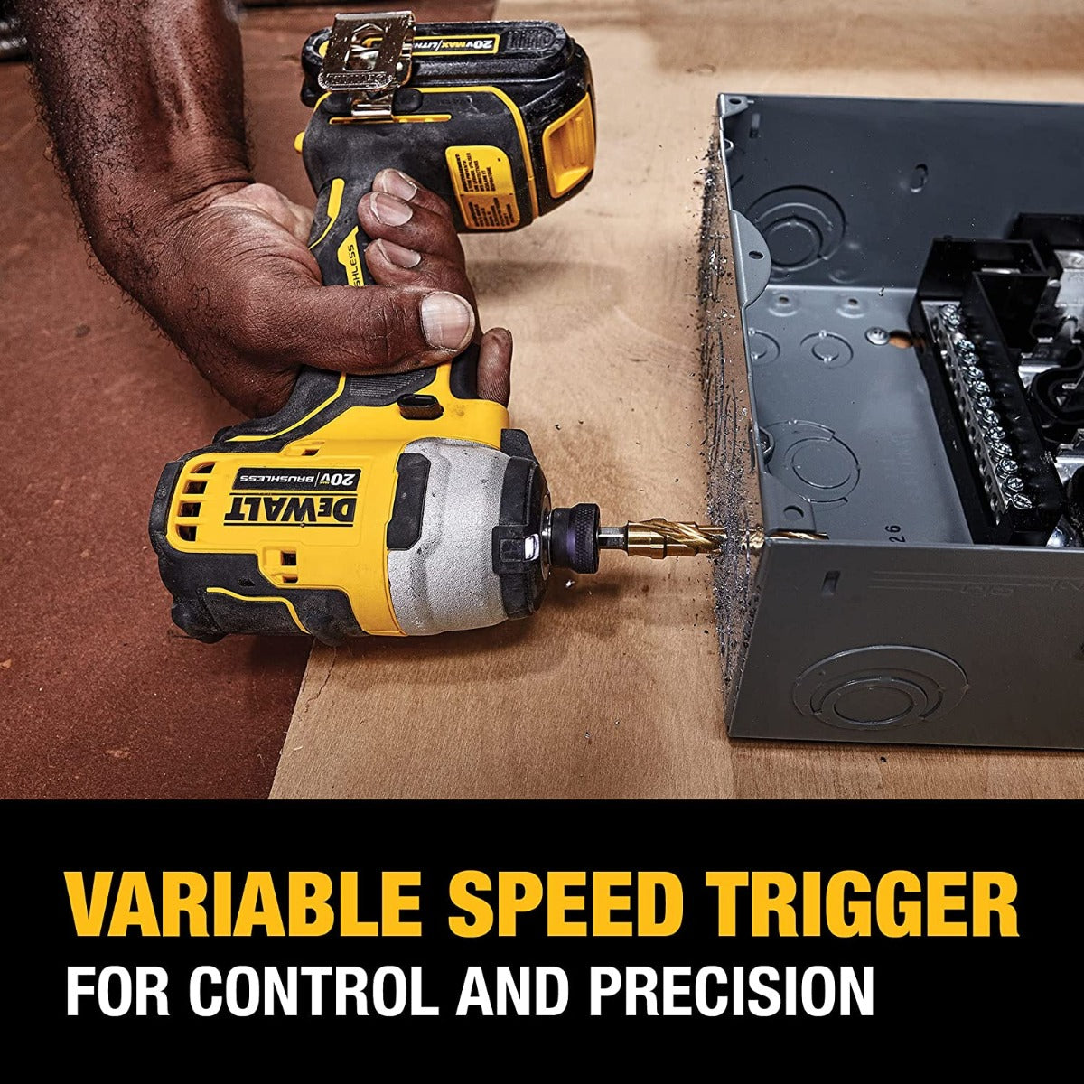 Dewalt DCF809C2 Atomic Compact Series 20V Max Brushless 1/4 In Impact Driver Kits