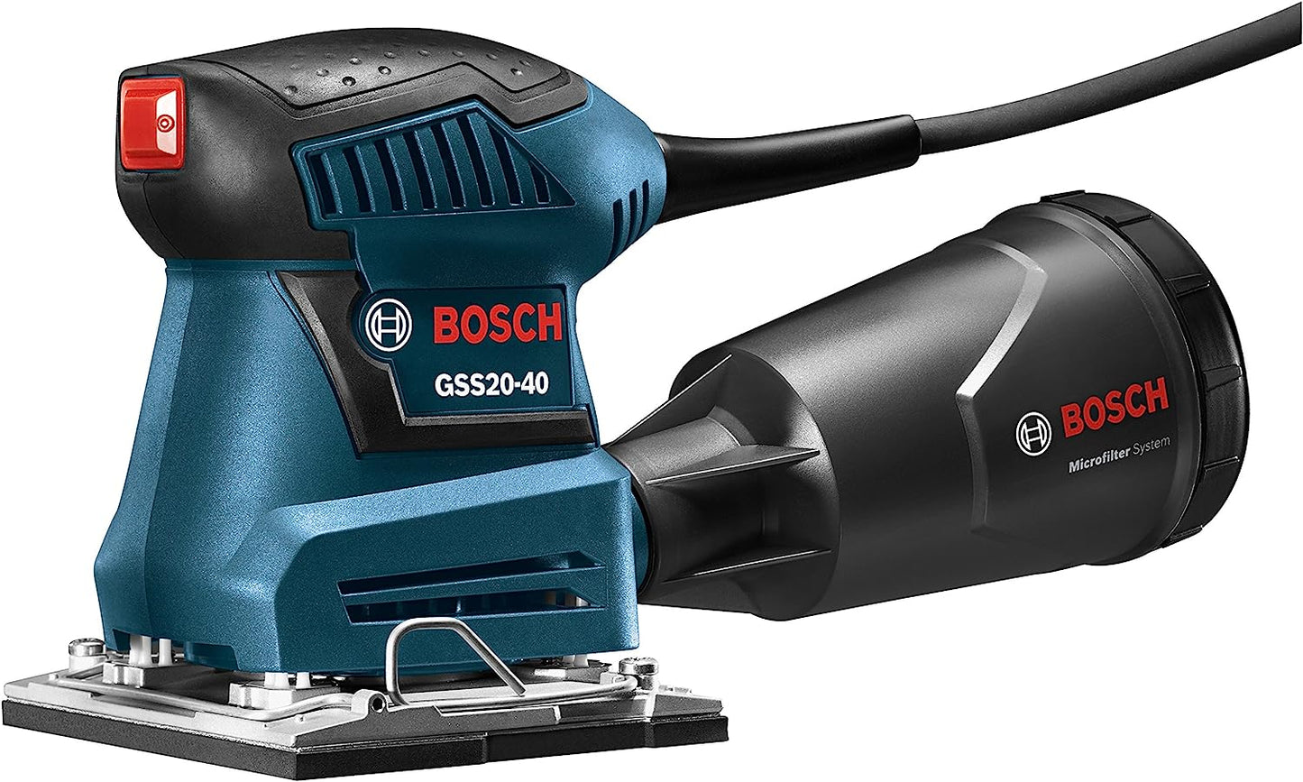 Bosch GSS20-40 120V 1/4-Sheet Orbital Sander