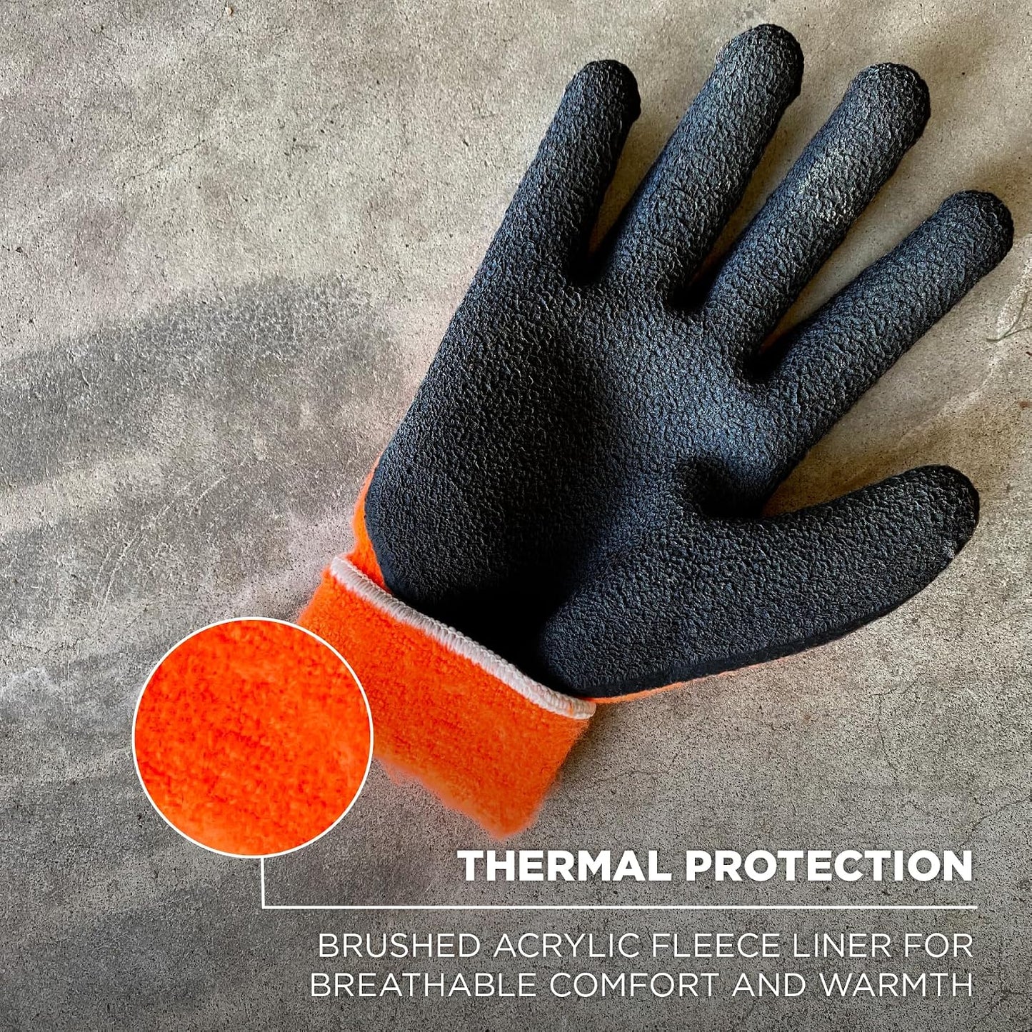 Ergodyne 17895 ProFlex 7401 Coated Lightweight Winter Work Gloves