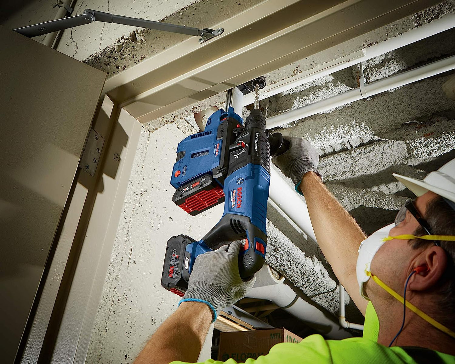 Bosch GBH18V-26DN 18V Ec Brushless Sds-Plus® Bulldog 1 In. Rotary Hammer (Bare Tool)