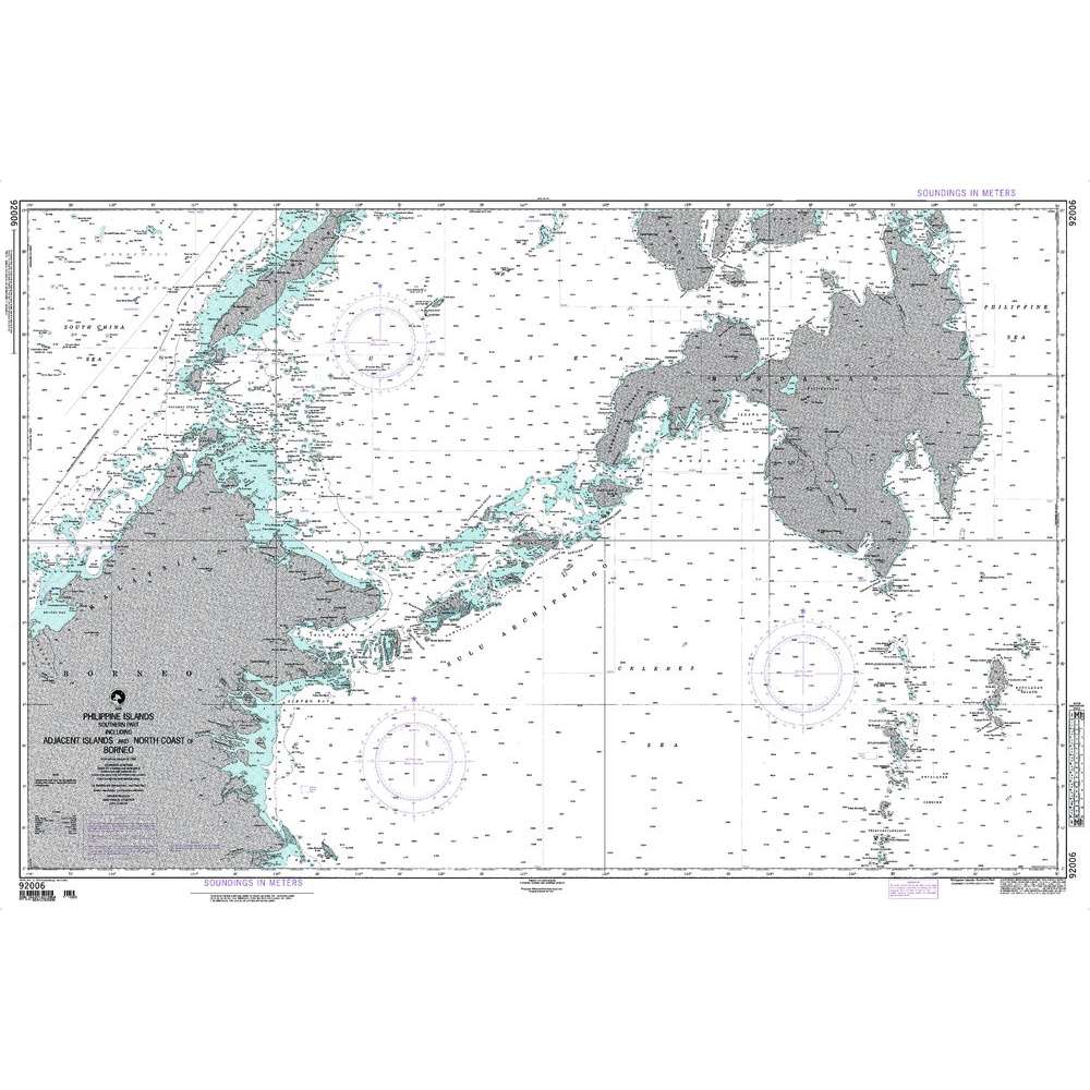 Paradise Clay NGA_92006 NGA Chart Philippine Islands - Southern Part