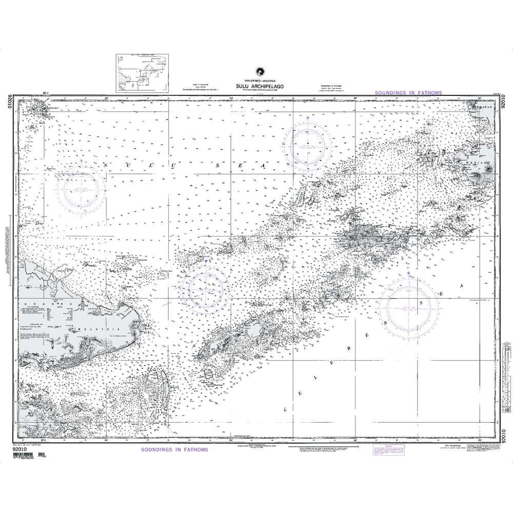 Paradise Clay NGA_92010 NGA Chart Sulu Archipelago