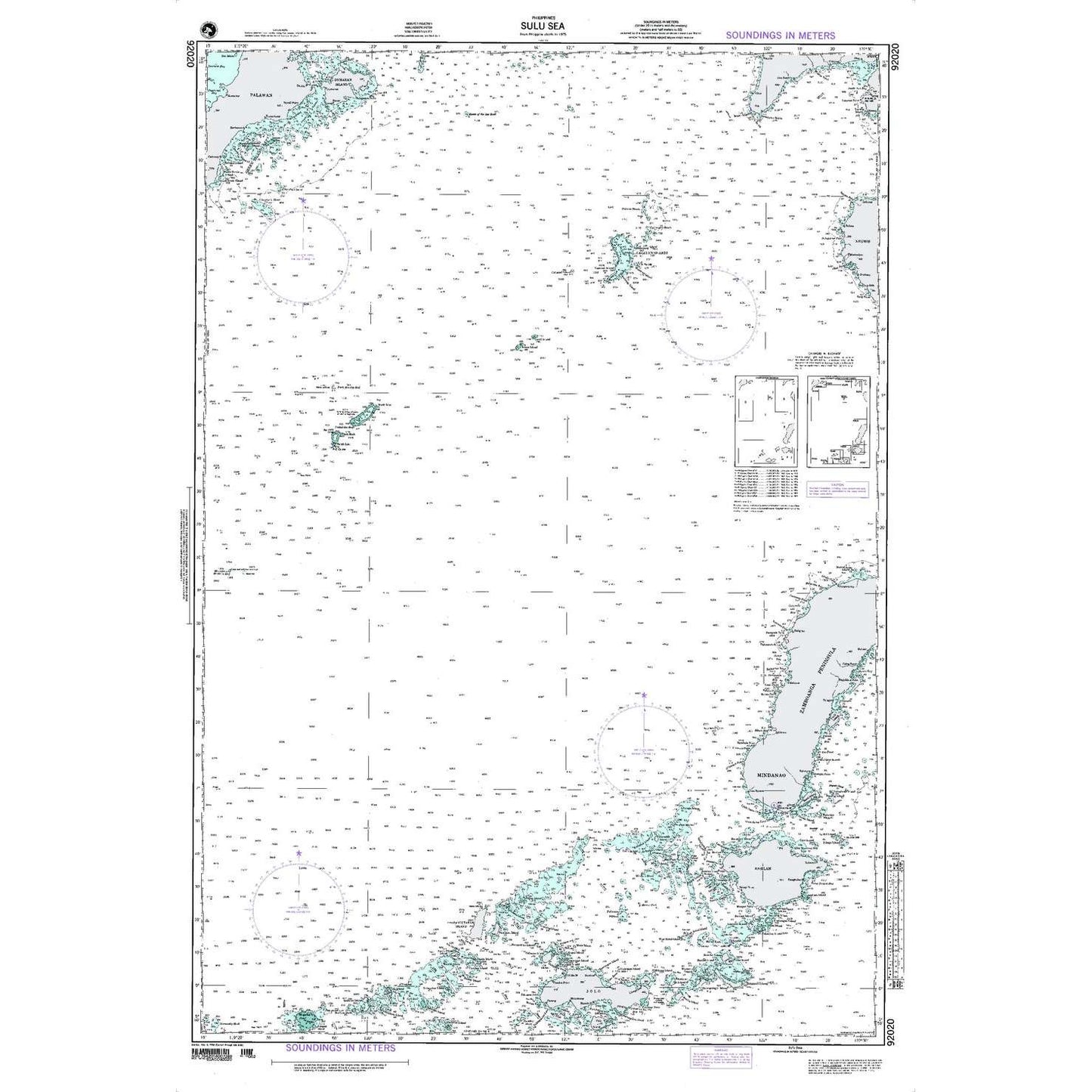 Paradise Clay NGA_92020 NGA Chart Sulu Sea