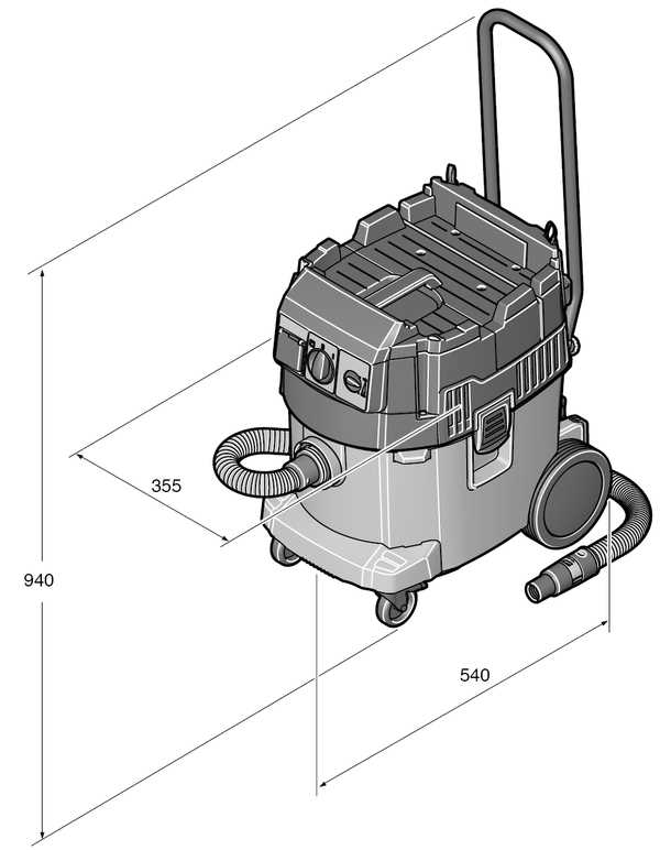 Fein 92030060090 Wet/Dry Vac Clean Turboii X Ac N0