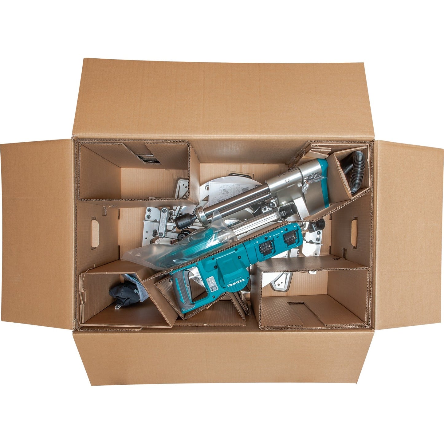 Makita XSL08Z 36V (18V X2) LXT® Brushless 12" Dual‘Bevel Sliding Compound Miter Saw, AWS® Capable and Laser, Tool Only