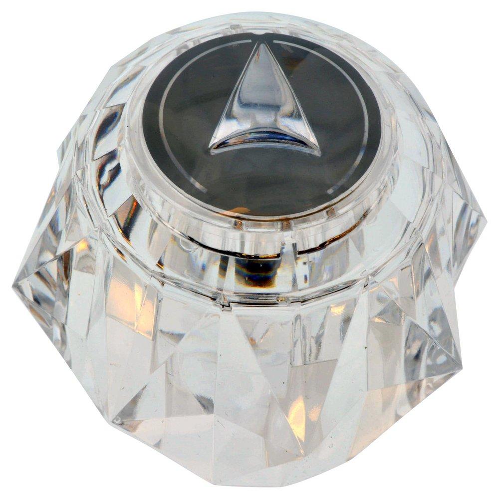 Jones Stephens C25442 Acrylic Single Knob Replacement Handle fits Delta® Monitor® and Scald-Guard® Tub/Shower Faucets