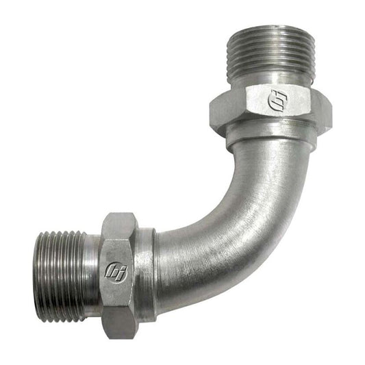 Brennan 9223-16-16 16MBSPP-16MBSPP Swept Bent Tube 90 Elbow