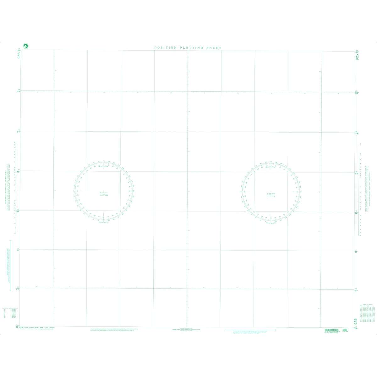 Paradise Clay NGA_925 NGA Chart Plotting Chart