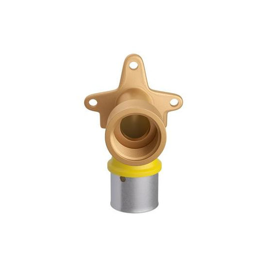 Jones Stephens PDE926F 26 mm (3/4" eq.) x 3/4" FPT PEXALGAS® Drop Ear 90° Elbow