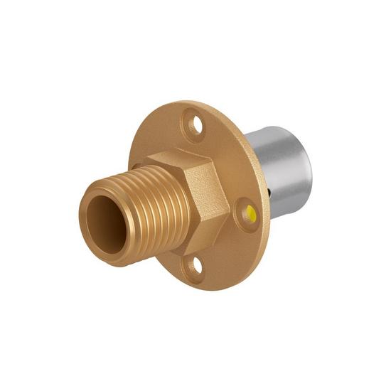 Jones Stephens PFWM20F 20 mm (1/2" eq.) x 3/4" MPT PEXALGAS® Termination Flange