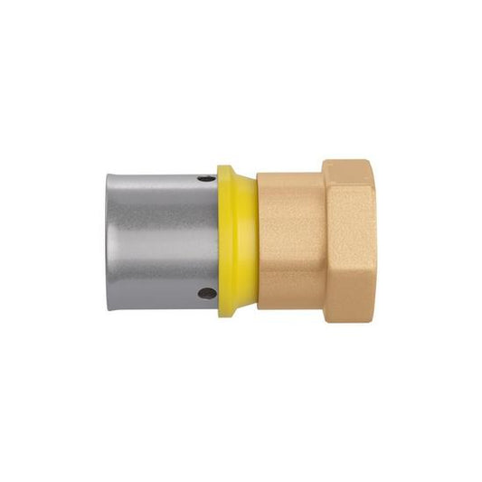 Jones Stephens PFPT16 16 mm (3/8" eq.) x 1/2" FPT PEXALGAS® Adapter