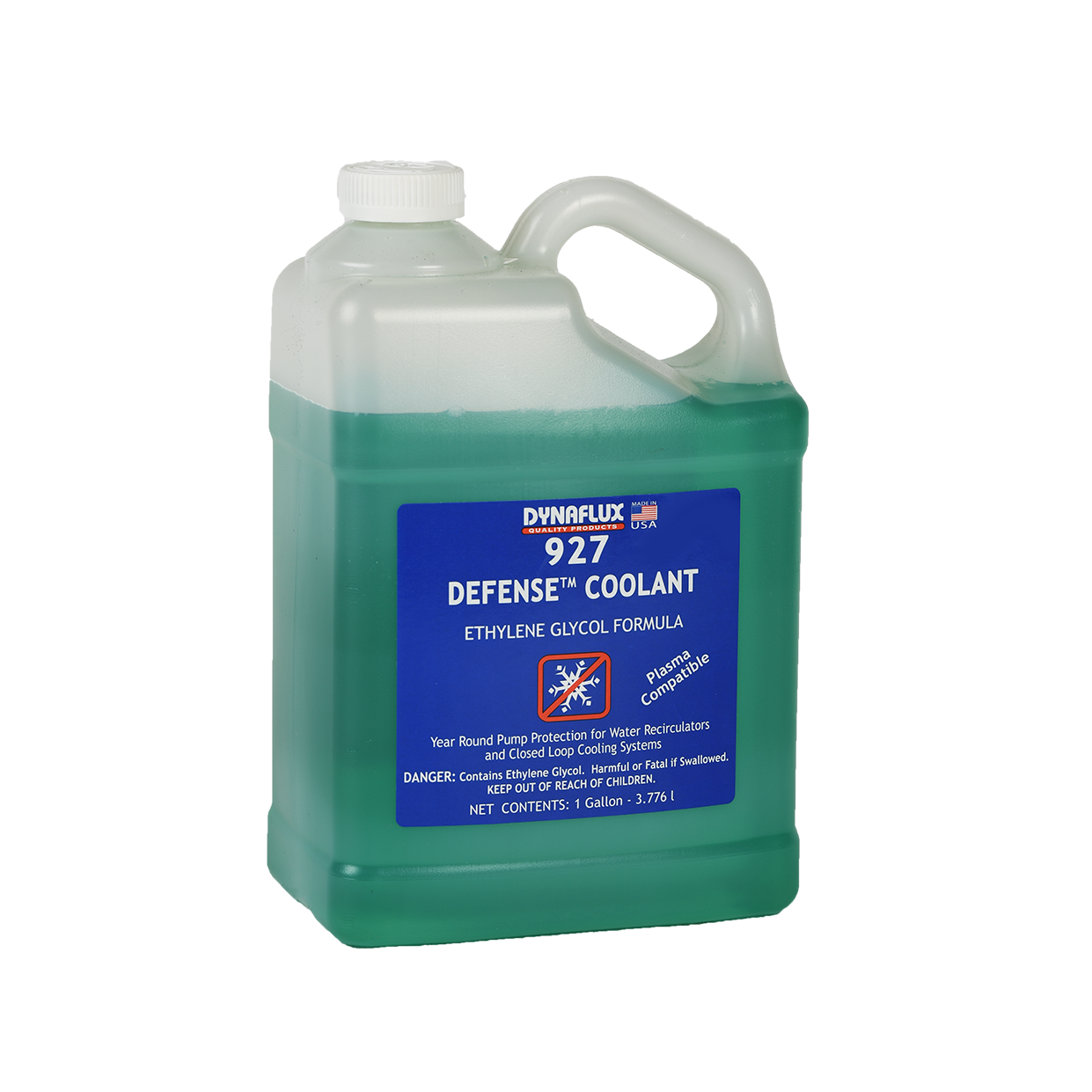 Dynaflux 927-4X1 927 – Ready to Use Defense with Ethylene Glycol, (Case of 4 - 1 Gallons)