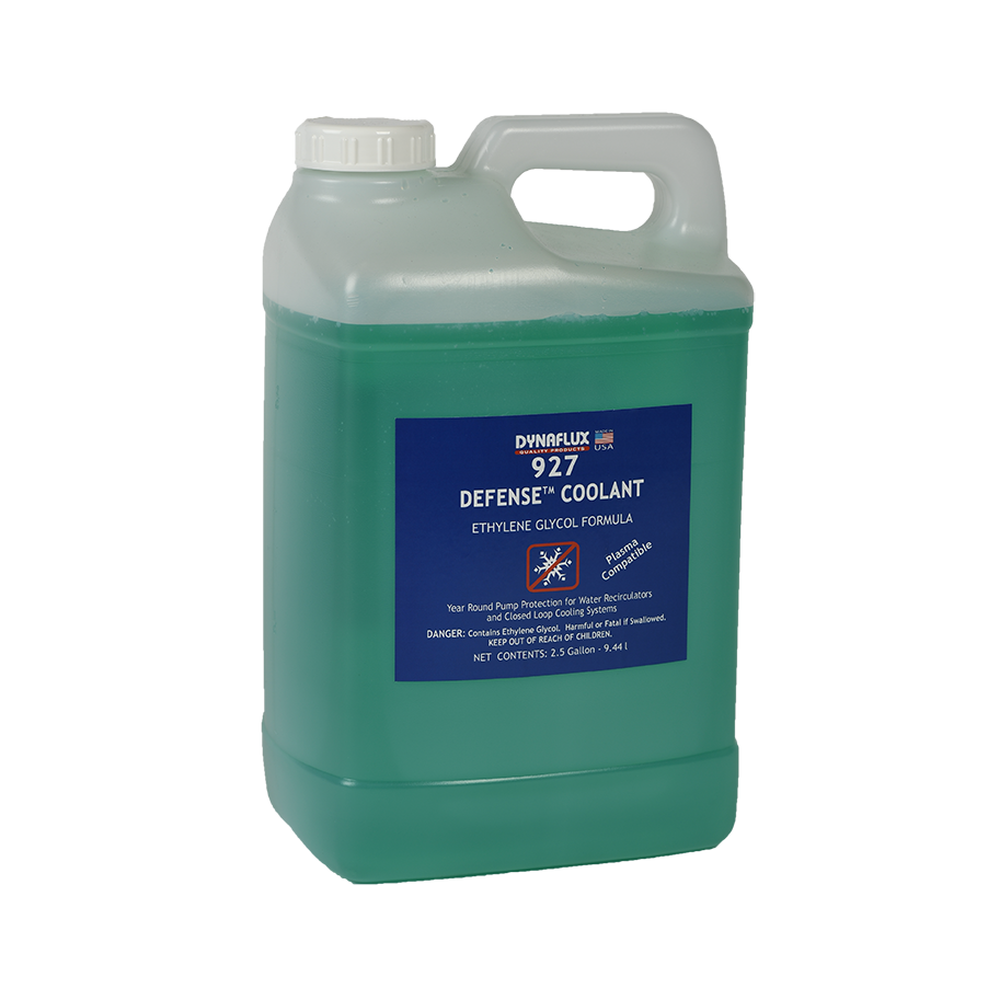 Dynaflux 927-5 927 – Ready to Use Defense with Ethylene Glycol, (Case of 2 - 2 1/2 Gallons)