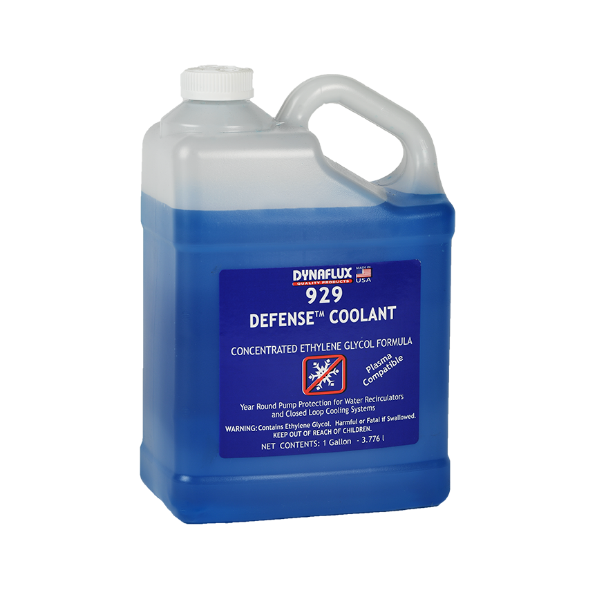 Dynaflux 929-4X1 929 – Concentrated Defense with Ethylene Glycol, (Case of 4 - 1 Gallons)