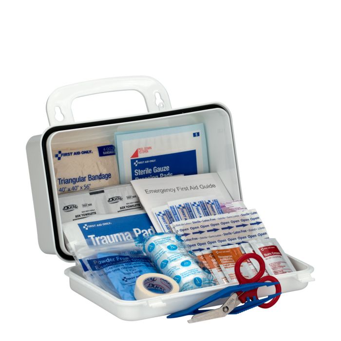 First Aid Only 9300-10P 10 Person Contractor First Aid Kit, Plastic Case