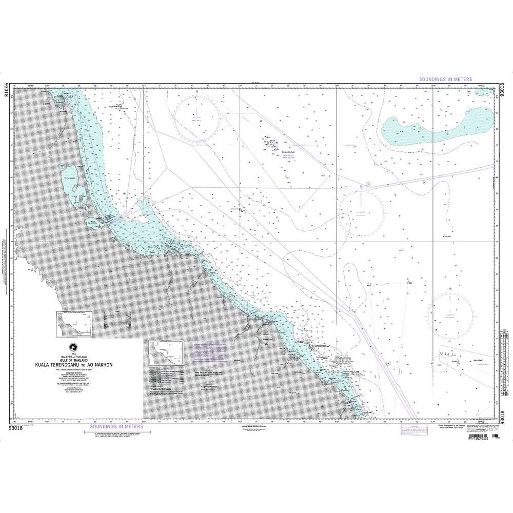 Paradise Clay NGA_93018 NGA Chart Kuala Terengganu to Ao Nakhon
