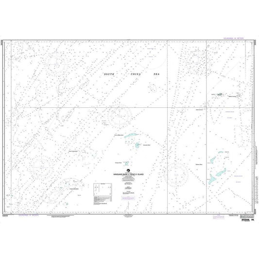 Paradise Clay NGA_93049 NGA Chart Vanguard Bank to Spratly Island