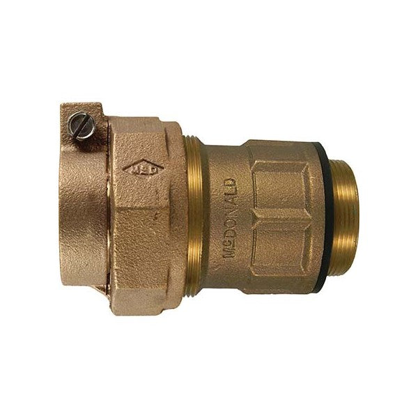 A.Y. McDonald 5125-197 7611-44 1 1/2 Adapter Male Meter X Pvc - Nl