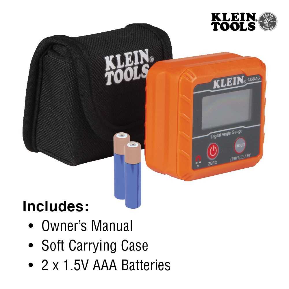 Klein Tools 935DAG Digital Angle Gauge and Level