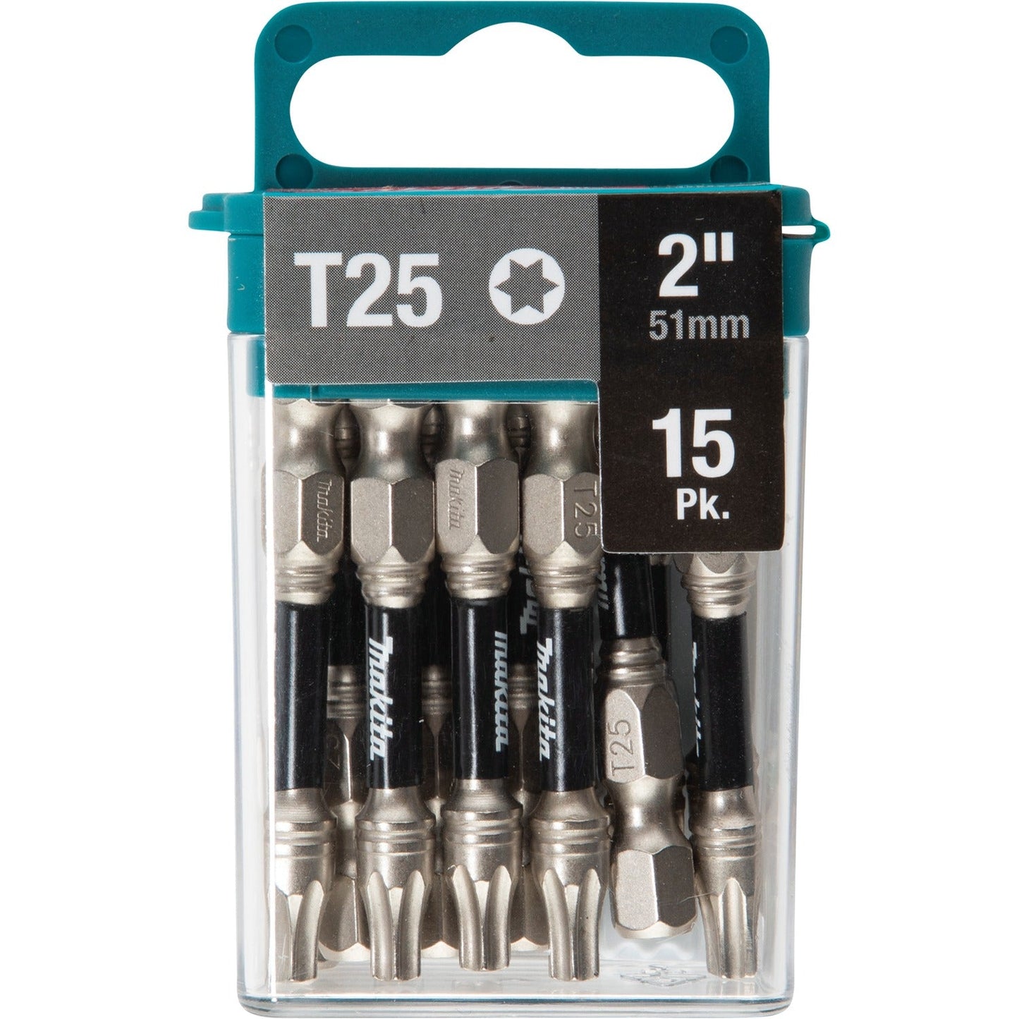 Makita E-01074 Impact XPS® T25 Torx 2" Power Bit, 15/pk